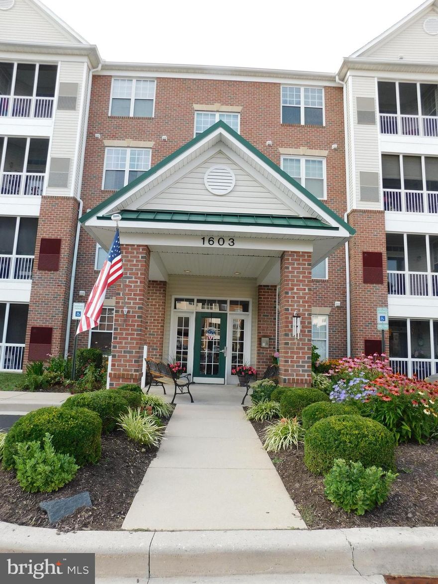 Downsizing? Tired of all those steps? Don't miss this Ground level, Handicapped accessible Condominium unit in an adult 55+ community.  Clean and tidy.  Updates since 2021 include: luxury vinyl plank (LVP) waterproof wood tone flooring in living room, dining room, hallways, and bedroom no. 2; ceramic tile wood tone flooring in kitchen; ceramic tile flooring in bathrooms; wall-to-wall carpet in primary bedroom, walk-in closet, and den; all windows except small window in breakfast nook; custom blinds throughout; sliding glass door; natural gas HVAC system; kitchen appliances - stainless steel natural gas stove, refrigerator/freezer, dishwasher, built-in microwave; ceiling lights in kitchen; ceiling fan/light in living room; washing machine and dryer; new paint in kitchen, living room, dining room, and hallways.  Condo/HOA dues include water, sewer, trash, common area maintenance, clubhouse, community center, exercise room, pool.   See MLS documents for  detailed brochure, condo declaration and bylaws, and Seller disclosures.