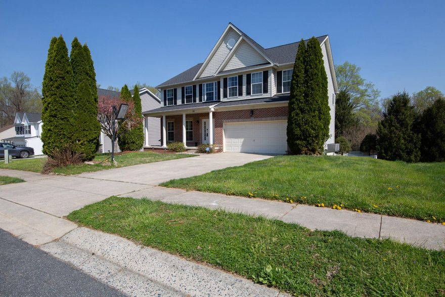 This massive home, built as the community model in 2007, is  the perfect oasis for you.  This stunning 3-story colonial-style home offers the perfect blend of sophisticated design and comfortable living. Located in a quiet, manicured suburban community, this 6-bedroom, 3.5-bath home provides over 4,500+ sq ft of finished, open-concept living space that flows seamlessly from room to room. This home strikes a perfect balance between cozy and sprawling.  The huge basement has two bedrooms, tons of living space and a full bath, perfect for guests to have their own en suite.  The main level has a huge chef's kitchen, a formal living room and a family room, a formal dining room and a sunny solarium/breakfast bump out that has space for seating and dining, whatever your heart desires.  The soaring double height foyer gives way to balconies from above, which lead to the beautifully appointed bathrooms and generously sized bedrooms.  The primary, is astounding in its size! Housing an en suite and plenty of room for its own sitting room.  This home is deceivingly large and will blow you away! You really have to see it to believe it!!!