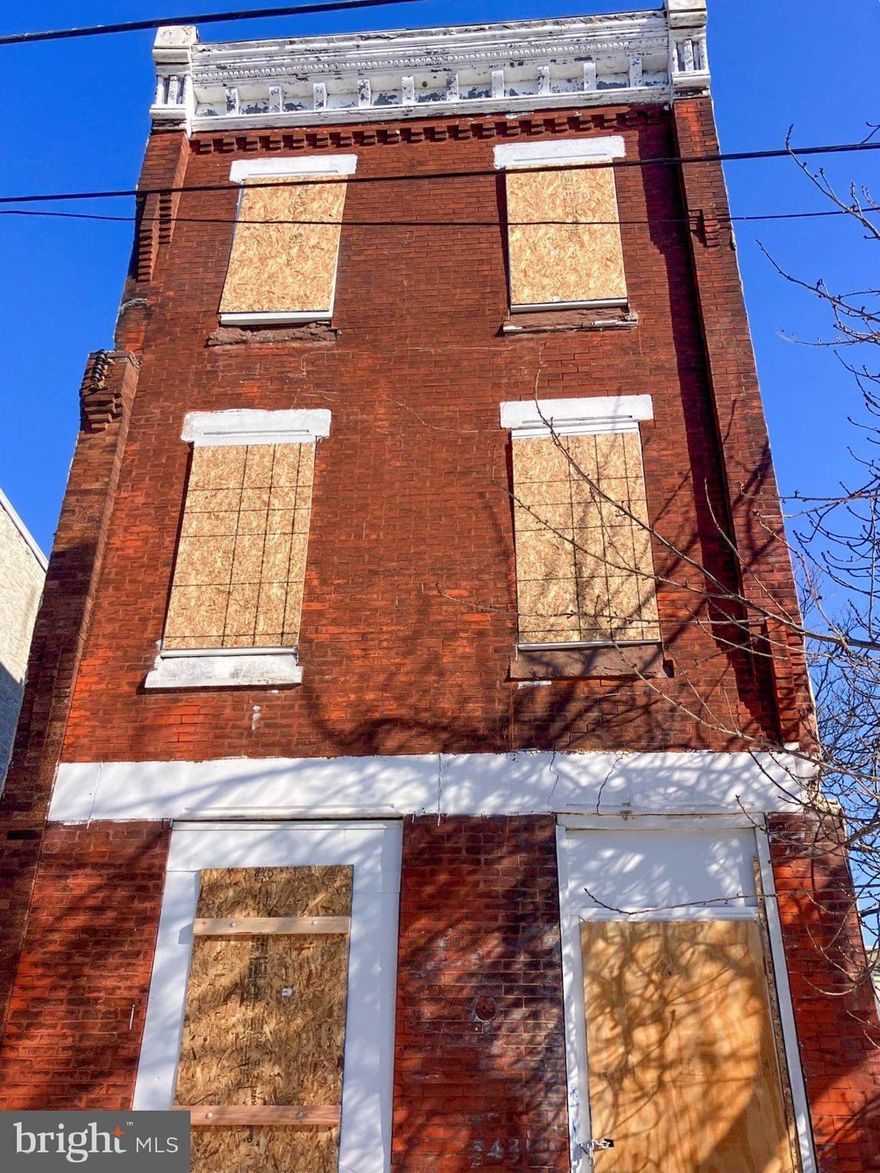 Great three-story brick home built in 1926 located in the Allegheny West section of North Philadelphia. This property features a spacious living room, formal dining area, and kitchen on the main level. The second and third floors offer five bedrooms and three full bathrooms, providing ample living space.

The full unfinished basement offers excellent potential to be finished for additional living space or can be used for storage. Conveniently located near shopping, public transportation, and just minutes from major roadways.

This property presents a great opportunity for both owner-occupants and investors.