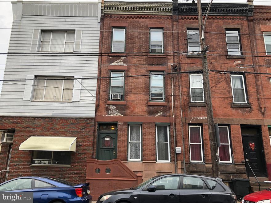 In the Newbold section of South Philadelphia, a fully renovated 1-2 bedroom, one bathroom apartment with a patio awaits you. The kitchen/dining room has granite countertops and a breakfast bar, dark wood cabinetry, a gas range, microwave oven, stainless steel refrigerator/freezer and a dishwasher.  There are hardwood floors in the bedrooms,  and the kitchen, hallway and bathroom are tiled. The front bedroom could also function as a living room. The laundry is in the large unfinished basement. Off the back bedroom, there is a good sized private patio. This home has decent closet space and ample room for storage in the basement.