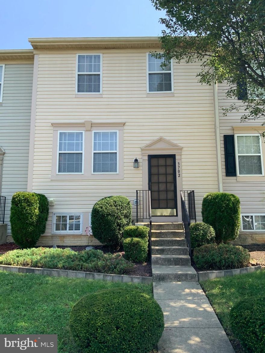 No more showings! Gorgeous move-in ready 3 level 2-bathroom townhouse well maintained in the East Colony Square committee in District Heights. This home features 3 bedrooms with two full bathrooms on the upper and lower level. The main level has beautiful gleaming hardwood floors that span the entire living, dining room, and kitchen areas. Enjoy the summer breeze on the rear deck off the kitchen while sipping away at your favorite beverage. The spacious basement recently renovated with laminate flooring, bathroom upgrades, laundry room with storage. Two assigned parking spaces with visitor spaces available as well. Easy access to major roads and only a skip and hop to Washington, DC, close to shopping centers, restaurants, schools, parks, and Metro. This is a must-see! Here today, gone tomorrow. Click on the Video icon above the 1st picture to get a virtual tour