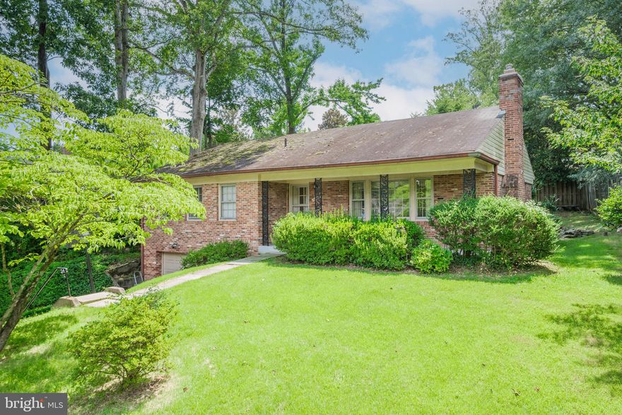 Rare Opportunity in Sought-After Glen Echo Heights Perched high on a generous lot in one of Bethesda’s most coveted neighborhoods, this 3-bedroom, 2.5-bath ranch-style home presents an exceptional opportunity for renovation or new construction. The existing home offers a traditional layout with spacious rooms and abundant potential, but it does require significant updates. Whether you’re an investor, builder, or end-user looking to create your dream home, the value here is considerable. Easy access to downtown Bethesda, D.C., the C&O Canal, parks, this property is priced accordingly and brimming with possibilities.