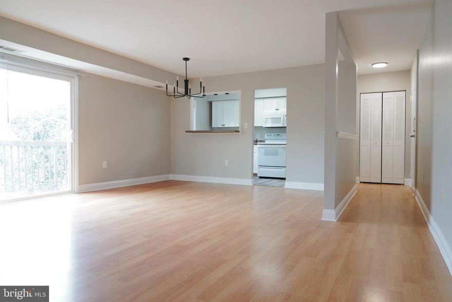 Your perfect opportunity to  buy. Welcome to 3330 S 28th St Unit 402—a beautifully renovated 2-bedroom, 1-bath condo in the Bolling Brook community.  The unit features brand new flooring throughout, fresh paint, and a recently updated bathroom. You'll be greeted by the spacious open concept floor plan as soon as you walk in. Enjoy your own private balcony - perfect for relaxation or entertaining. Both bedrooms feature new carpet and are generously sized with large windows that invite in natural light. The unit has a washer/dryer that will conveniently be included. No need to worry about finding a parking space here - you'll have your own assigned parking space.  You'll also have your own private storage room. The Bolling Brook community gives you access to an abundance of amenities including a pool, dog park, playground, and BBQ area. Just a few miles away from DC and just minutes away from I-395 - you'll be in a convenient and centralized location. Do not delay checking out this property. At this price this opportunity will not last long.