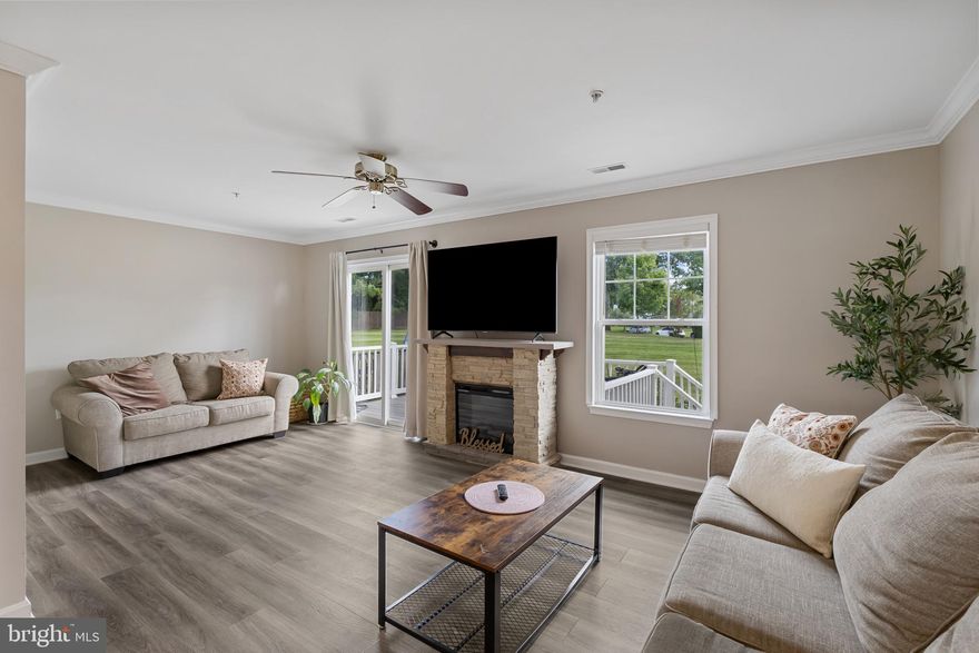 Beautifully Updated Townhome-Style Condo in Creekside Commons — Water Access
Nearby! Move-in ready and full of upgrades, this 2-bedroom, 3-bath townhome-style condo in
Stevensville’s sought-after Creekside Commons community combines modern living with
Chesapeake Bay convenience. Just one mile from the public boat launch, it’s perfect for buyers
who want both comfort and water access.
Inside, you’ll find a bright, open layout with durable LVP flooring and a fully renovated kitchen
with quartz countertops. Upstairs, each spacious bedroom features its own en-suite bath,
complete with brand-new vanities and updated tile flooring.
Step outside to enjoy a private deck and custom-built paver patio overlooking a community grass area, ideal for entertaining. The home’s exterior also showcases a new ProVia custom entry door and low-maintenance
landscaping, including a perennial pollinator garden and blooming Crepe Myrtle for year-round
curb appeal.
With the privacy of a townhouse, the ease of condo ownership, and a price well below the
$550,000 average Kent Island home, this property is a rare find. Located minutes from Route 50 and walkable to local shops, restaurants, and trails, it offers the perfect blend of lifestyle, location, and value for anyone looking to enjoy the best of Eastern Shore living.