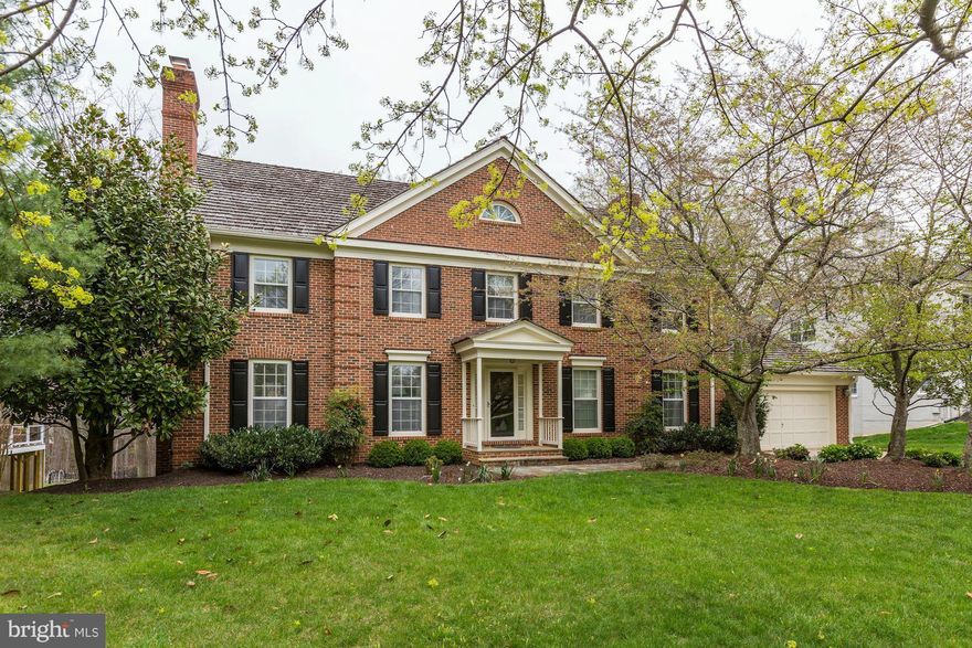 Spectacular offering on coveted "Bridles" w/amazing, BIG, level backyard bkg to dedicated green space. Terrific floor plan w/main lvl library, generously proportioned FR, wonderful Kitchen w/gorgeous solarium style breakfst rm w/walls of glass looking at bckyd. Spacious Mstr Suite w/dressing area. Unfinished, daylight, walk-out LL awaiting your dreams-home theater? wine cellar? Swim/tennis.Whitman