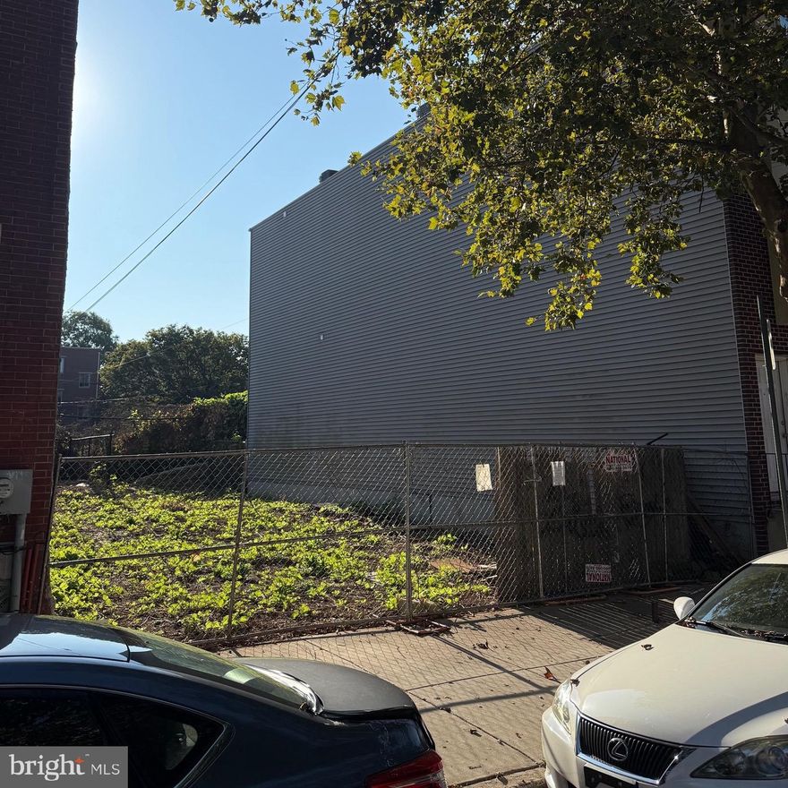 PRIME INVESTMENT OPPORTUNITY - Sellers secured variance for legal triplex. Vacant lot for sale 16 x 76 and 1,216 SF near Temple University campus. Next door lot, 1411 N Bouvier is also for sale for $175,000. Package deal for $339,900. Please reach out to co-listing agent for more details.