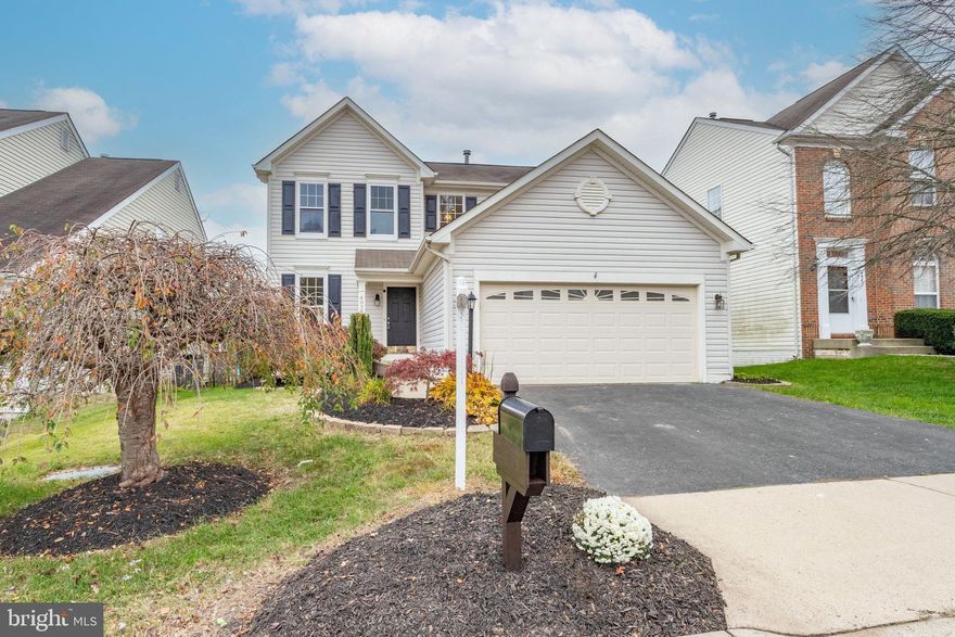 HUGE price reduction! Motivated seller!
This beautiful home sits in the coveted country club community of Montclair.  Prepare to be dazzled by the kitchen renovation, completed in 2018 for $35,000, that has gorgeous top end granite countertops, cabinets with wine storage, plate racks, stainless steel appliances including a brand new refrigerator and ceramic tile floor. The island features frosted glass doors and great workspace. The laundry is conveniently located off of the kitchen as is a pantry and hall to double car garage. Freshly painted throughout and brand new carpeting this 3 bedroom 2 full and 2 half bath home won't disappoint. The backyard is fenced in and has a paver patio surrounded by  tall cedars that provide natural privacy.  The owners bedroom features a walk-in closet and spacious bathroom that was remodeled in 2021 with a separate tub and shower and double vanity.  The basement has a half bath but room to add a shower/tub.  A large rec room area has a half wall on one end that could make a great home office or teaching space.  Led lighting just added. There are stairs out of the basement that lead into the back yard.  Windows were replaced in 2012 with a transferable warranty. Extra insulation added in attic.  Check out the school pyramid and wonderful Montclair community with so many amenities  weekends are a vacation right at home. Convenient to I95 and a straight shot to I66, tons of shopping. HVAC replaced 5 years ago.