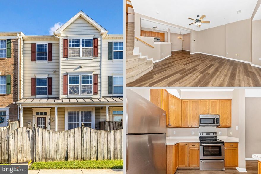 Welcome home to 5183 Duke Court! This move-in ready 3 bedroom 2 1/2 bathroom 3-level townhouse in Kingsbrook is ready for you to make it your next home! The main level of your home offers your open concept living room, dining area, kitchen and guest half bath. The first upper level of your home offers two bedrooms, a full bathroom, and a convenient laundry room. The second upper level offers your primary suite with a spacious bedroom, large walk-in closet and private full bath. Outside of the home you have a covered front porch, fenced front yard, and reserved parking space. All of this in a convenient location, close to shopping, dining, and several major commuter routes. Don't miss your chance at this amazing home!