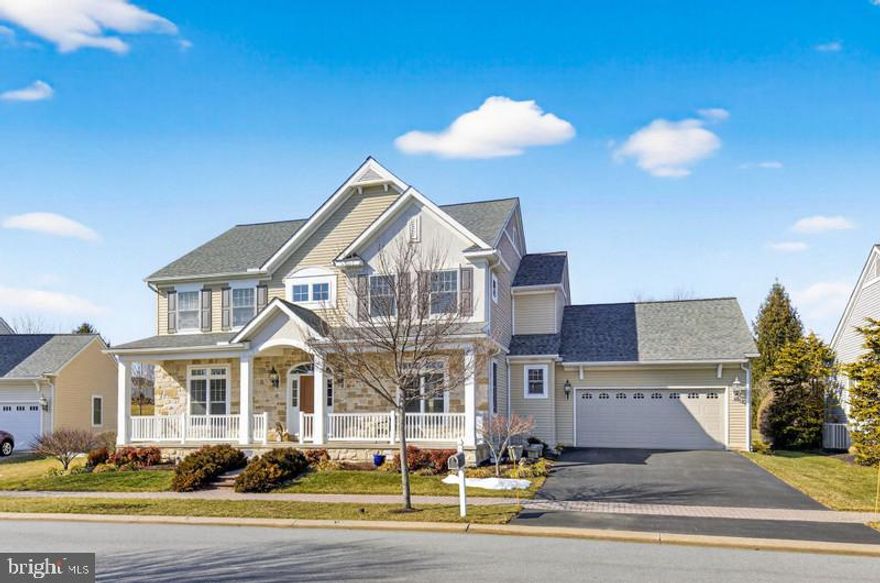 This beautiful 4-bedroom, 2.5-bath home has been meticulously maintained and is truly in like-new condition. From the moment you walk through the door, you’ll notice the care and attention given to every detail. The first floor features 9’ ceilings.  The first and second floors have 3/4-inch solid maple, tongue-and-groove hardwood floors throughout, and elegant wood molding that adds warmth and character. The kitchen is upgraded with a Jenn-Air gas range and Jenn-Air dishwasher, perfect for both everyday living and entertaining.  This home also offers a 9’ Superior Walls foundation system, providing additional height and quality construction.  A new 50-gallon gas water heater was installed in October, 2025.  Enjoy peace of mind with an active radon mitigation system and the added benefit of a Kinetico water softener and drinking water purification system. The spacious owner’s suite is a true retreat, featuring two walk-in closets and a private bath. The garage has a 3-foot bump-out to provide extra storage space.  This exceptional home combines quality, comfort, and thoughtful upgrades — all in a desirable Manheim Township location.