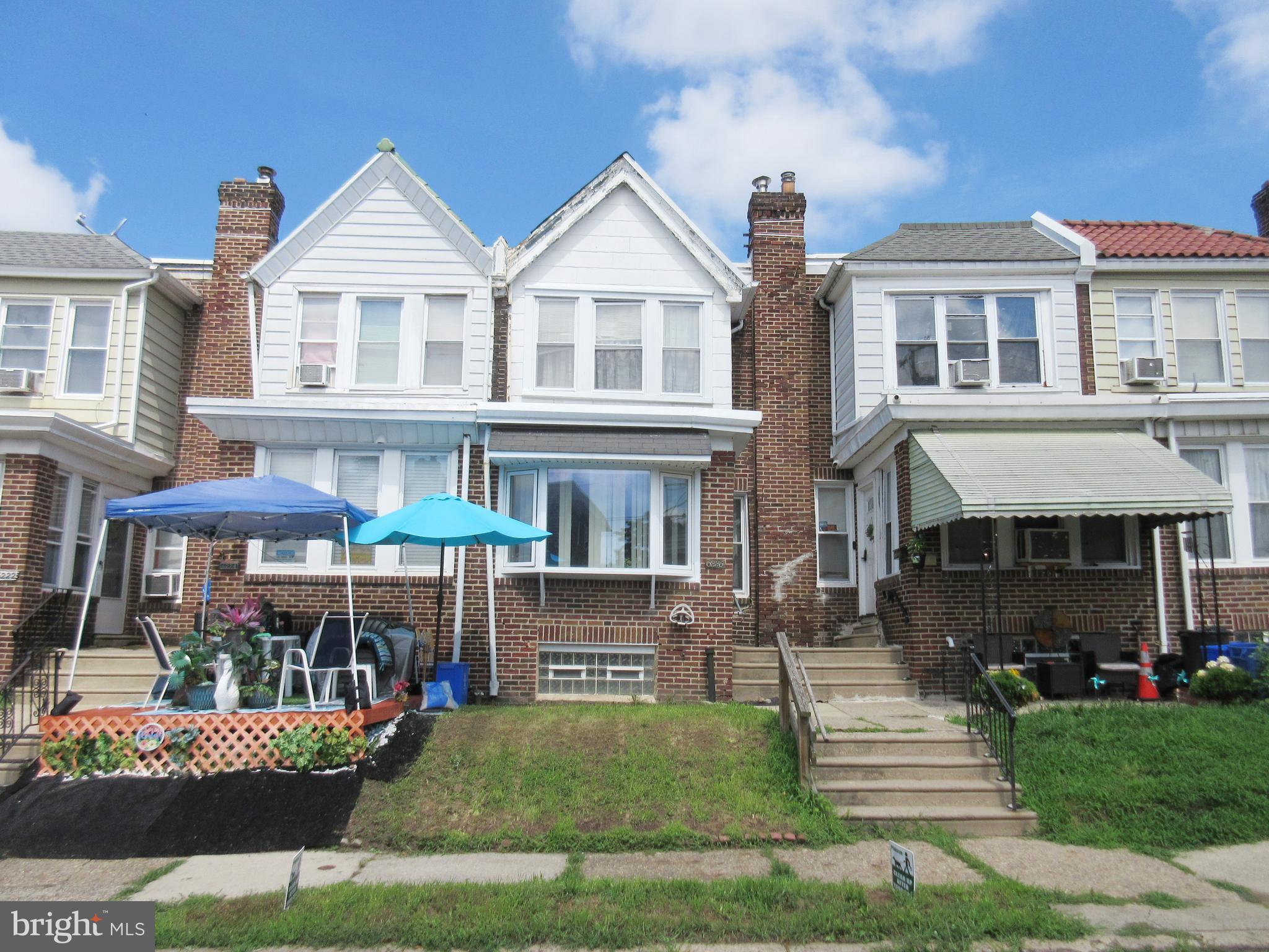 Attention Investors: A Rare Opportunity Awaits. Nestled in the heart of Lawndale, this three-bedroom townhome beckons with untapped potential, poised for future value growth. Whether you envision it as a rental gem or a flip waiting to be transformed, this property offers endless possibilities. Step into the spacious first floor, where a welcoming living room flows seamlessly into the dining area and kitchen, offering a blank canvas for your creative touch. Upstairs, three bedrooms await, complemented by a full bathroom ready to be refreshed. The basement, though unfinished, presents a generous space for storage or the opportunity to craft your own vision to finish it. Great location near public transportation, shopping, major highways, the airport, sports complexes, and the vibrant heart of downtown Philadelphia, this home is ideally situated for convenience and growth. For Cash Buyers Only! This property is being sold AS-IS, with no repairs to be made by the seller. The buyer will assume responsibility for the U & O from the City of Philadelphia. Don’t miss out on this exceptional investment—where opportunity and potential meet.