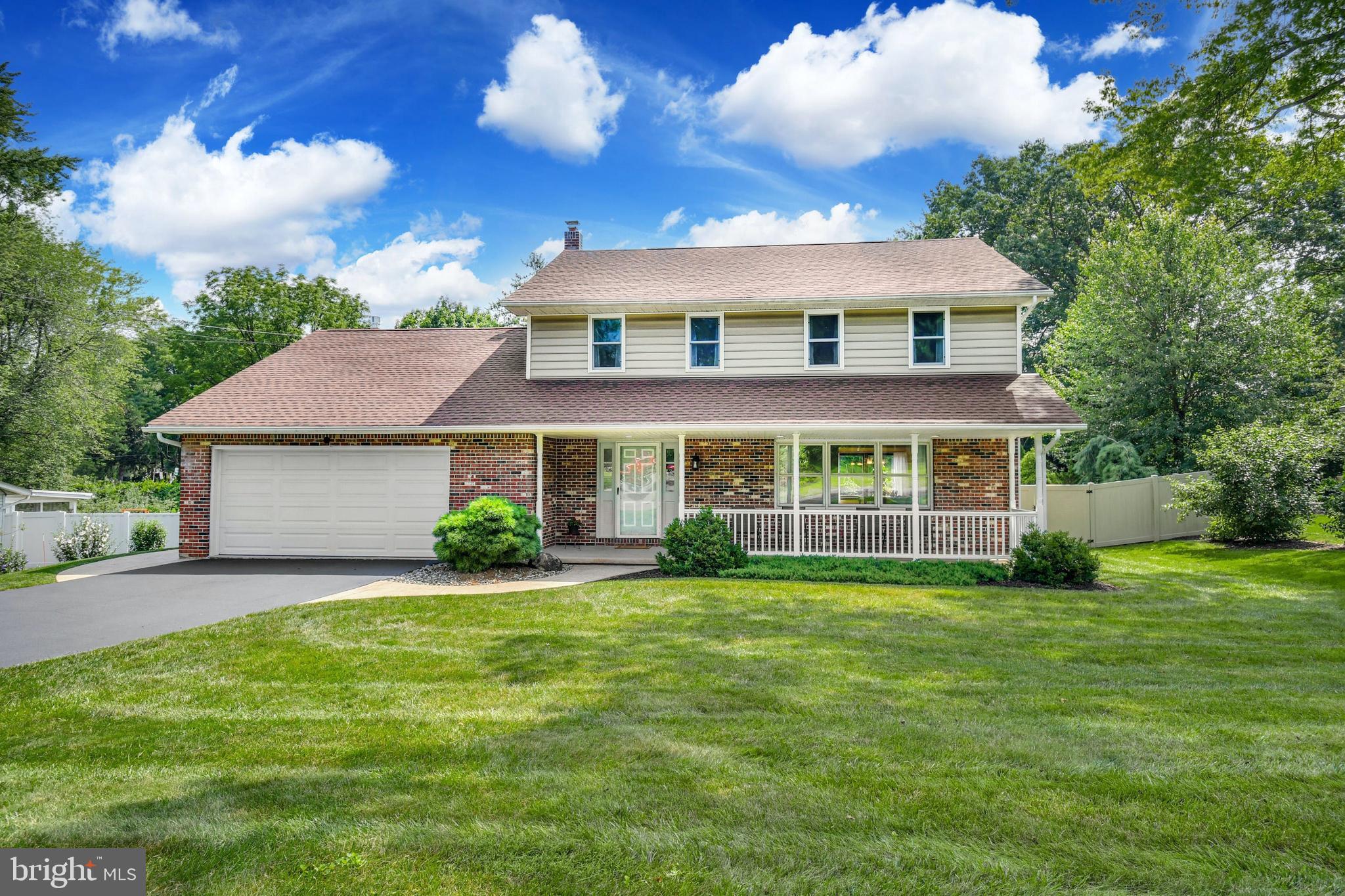 A desirable location, picturesque neighborhood and a well-cared for home are a few of the highlights of this exceptional property. Minutes away from all the Christmas City has to offer, Barnsdale Manor is a classic colonial home set on nearly a half-acre.
The interior is enhanced with spacious, sunlit rooms and hardwood floors on both levels. The family room boasts a gas floor to ceiling fireplace and opens to a kitchen with ample counter, pantry, and cabinet space. Formal living and dining areas complete the main floor. Four nicely sized bedrooms on the upper level include an owner’s suite with a ceramic tile shower with bench and rainfall showerheads. All have ceiling fans and generously sized closets. A Trex deck with Eastern exposure takes advantage of beautiful sunrises, a relaxing spot to linger over morning coffee or dine al fresco on a summer evening. Lush and flat with mature landscaping and colorful plantings, the backyard provides plenty of space for games, cookouts, and children to play.
Lehigh Valley commuter routes and the area’s renowned hospitals and universities are reachable within minutes. Historic Bethlehem and downtown Easton are a short drive offering terrific shopping, dining, and entertainment options.