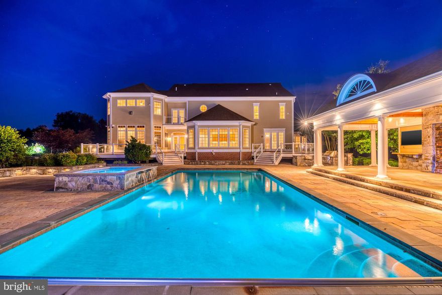 Sited on 2+ open and landscaped private acres this beautiful home is located in the sought-after gated community of Long Meadows at Davis Mill. This sun-bathed home leaves no detail overlooked & offers the highest level of craftsmanship and upgrades throughout. Highlights include a 2-story family room with stone fireplace, gourmet chef's eat-in kitchen, large dining room, generous sized master suite w/ balcony, expansive lower level, pool, hot tub, pool house with full bathroom, whole house generator and so much more!   Convenient to shopping at the Milestone Center, I-270, Mid-County Highway, Metro Station, and easy commute to downtown Washington, DC & Baltimore. See Brochure for more about this amazing property.