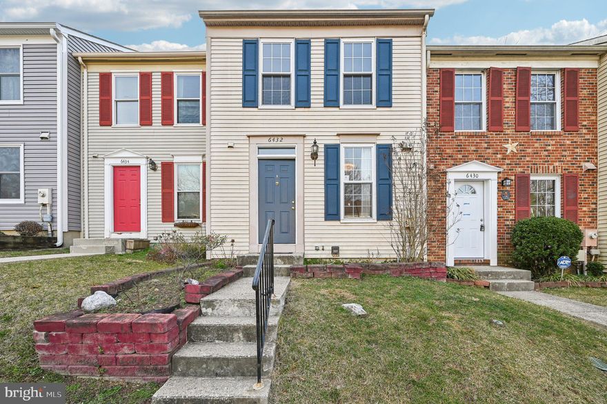 This move-in-ready townhome offers the perfect blend of modern updates and comfortable living space, making it an ideal choice for your next home. The remodeled kitchen features granite countertops, stainless steel appliances and floor to ceiling cabinetry, creating a stylish and functional cooking environment. The main floor offers an open living and dining area, enhancing the sense of space and allowing for flexible furniture arrangements. Step outside to a private deck overlooking a professionally hardscaped backyard, perfect for grilling, entertaining, or simply unwinding. The basement features a spacious living area and a full bathroom, offering versatility as a potential bedroom, office, or recreational space. The primary bedroom includes dual closets and a remodeled bathroom with a Jacuzzi tub, providing a serene escape at the end of the day. Situated in Elkridge, this home offers proximity to a variety of recreational areas, including the Patapsco Valley State Park and Rockburn Branch Park, providing opportunities for outdoor activities. Additionally, the property's location offers easy access to major highways, making commutes to Baltimore and Washington, D.C., straightforward. This townhome combines modern amenities with a prime location, offering a comfortable and convenient lifestyle. Don't miss the opportunity to make 6432 Ducketts Lane your new home.