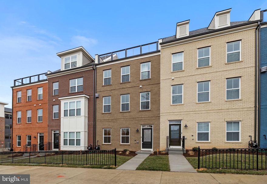 Brand new beautiful a largest "Oakley model townhome at Glenmont Metro Center!  The house  is far enough away from the hustle and bustle, but still very close and accessible  to everything - Metro in just  steps away and  I495, ICC, 97 ( Georgia Ave), 187 ( Layhill Rd) and Randolph Rd for easy commuting.  3 bedrooms with  two & half baths, a spacious master suite leading to balcony overlooking street view,  open up to  a sumptuous and large eat-in gourmet chef 's kitchen - sparkling granite countertop with island and Whirlpool stainless  appliances. Fabulous hardwood floor from the foyer through on main level, customized lighting system, upgraded showerheads, high-end washer & dryer, new window blinds, customized entrance door and two car garage parking.  The house is ready for immediate move-in tenants.