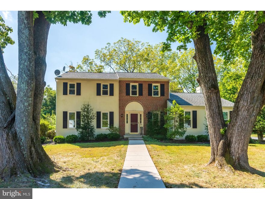 If both privacy and walkability are important criteria, then look no further than this four Bedroom, 2-1/2 Bath colonial home near Berwyn Village.  There are hardwoods throughout   not an inch of carpeting to be found, and bright windows everywhere.  Formal Living and Dining Rooms, plus Powder Room, Family Room with Fireplace flanked by built-ins and with access to the two-car Garage, as well as a spacious Kitchen/Breakfast Room offering stainless steel appliances, planning desk, pantry space and a bay window, all combine to provide great entertainment options.  There is a convenient first floor Laundry Room with an exit to the well-proportioned Deck, so take the party outside!  The second floor offers four spacious Bedrooms, all with hardwood floors and ceiling fans, including an ensuite Master with an updated ceramic tile shower.  The hall bath serves the three guest Bedrooms and features two separate vanities, and tub with shower.  An unfinished basement is perfect for any storage needs, while the expansive back yard provides peaceful views.  Walk to the Village of Berwyn with its taverns, restaurants, and quaint shops.  Award winning Tredyffrin-Easttown schools, too   rated the #1 school district in Pennsylvania by Niche!