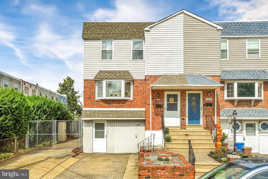 You will fall in love with this beautiful 20ft straight-through breezeway 3 bedroom 1.5 bath Millbrook home! The first floor has a great open floor plan with a spacious living room and dining room, both with beautiful hardwood floors and modern neutral paint. The large eat-in kitchen has tile flooring, updated cabinetry and appliances, and gas cooking. A pretty powder room completes the first floor. The second floor has 3 nicely-sized bedrooms with lots of closet space, a large full hallway bath, and a walk-in closet in the master suite. Downstairs you will find additional living space in the finished walk-out basement family room with recessed lighting, maintenance-free vinyl flooring, a large laundry area, and sliding doors that lead to a covered back patio and a fully fenced in yard. And did I mention the central air, the economical gas heat, and the 2-car driveway? Call today for your private showing!  A one-year Cinch home warranty is included!