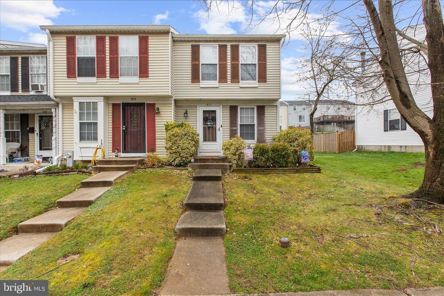 Welcome to 911 N. Angel Valley Court in Edgewood, Maryland—an incredible opportunity to own a well-maintained two-bedroom, one full and one half bath townhome in an amenity-rich community at a phenomenal price point. This interior unit offers a fully fenced rear yard, perfect for relaxing, entertaining, or enjoying a bit of privacy. Inside, the upper level features two spacious bedrooms and a hall bathroom with tasteful updates, while the primary bedroom offers convenient access to the bath along with a separate vanity and dressing area for added functionality. The lower level expands your living space with a generously sized additional living area that can easily serve as a home office, gym, playroom, or guest space, along with a half bathroom and dedicated laundry area. Enjoy all the perks of community living with access to a pool, clubhouse, tennis courts, and basketball courts—perfect for both relaxation and recreation. Conveniently located near shopping, dining, and major commuter routes, this home checks all the boxes for value and versatility. Updated photos coming soon—don’t miss your chance to make this one yours!