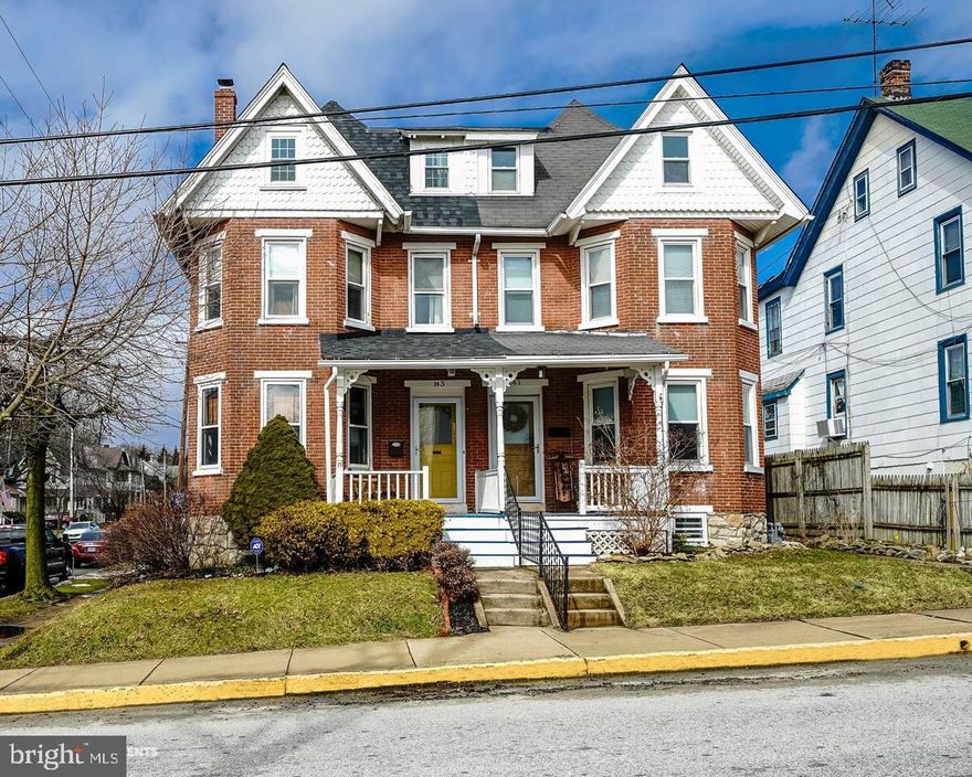 Come fall in love with this historic twin in Kennett Square Borough just a few blocks from the Victory Brewing Company and other downtown shops. Since purchased in 2021, this property has been thoughtfully renovated (Kitchen, Bathroom and relocating the Laundry to the 2nd floor) and utilized as an upscale short-term rental. The 1st floor features a living room and dining room with pocket doors between, and a nicely updated kitchen with a covered porch that leads to the backyard with patio. The 2nd floor features a bathroom with separate tub and shower, laundry room and 2 bedrooms. The 3rd floor loft offers plenty of space to relax or work. Easy commute to Wilmington, Newark and Philadelphia.