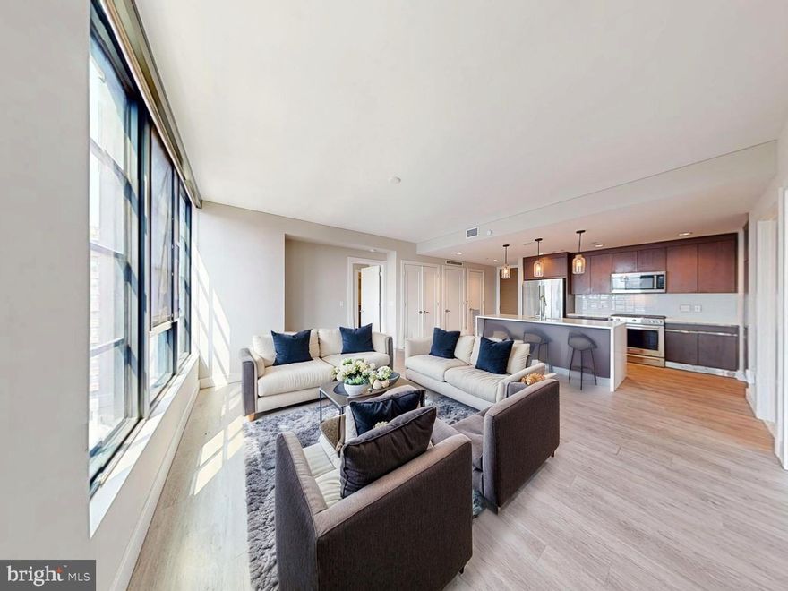 Welcome to refined condo living in the heart of North Bethesda’s premier urban district. Perfectly positioned on the 11th floor of the luxurious 930 Rose Condominiums, this beautifully designed 2-bedroom, 2-bathroom residence offers the ideal blend of style, convenience, and upscale amenities—ideal for professionals, downsizers, and savvy investors.

Step into a bright and open floor plan with floor-to-ceiling windows showcasing panoramic city and mountain views. Enjoy a sleek chef’s kitchen featuring quartz countertops, stainless steel appliances, and a generous island perfect for entertaining or working from home.

The spacious primary suite offers a spa-like bath and a walk-in closet, while the second bedroom provides flexibility for guests, a home office, or a roommate setup. Hardwood floors throughout, in-unit washer and dryer, and assigned garage parking (space #37) complete this elegant offering.

💎 Building amenities include:

24/7 concierge and secure ButterflyMX entry

State-of-the-art fitness center

Rooftop entertainment lounge

Pet-friendly rooftop space

Conference and meeting rooms

📍 Just steps to White Flint Metro, Pike & Rose shopping and dining, and Whole Foods. Minutes to I-270, I-495, NIH, and downtown Bethesda/DC.

Whether you're buying your first home, right-sizing, or looking for a premium investment, Unit #1101 delivers a turnkey lifestyle in one of Montgomery County’s most sought-after locations.

Schedule your tour today—experience the best of urban luxury living!