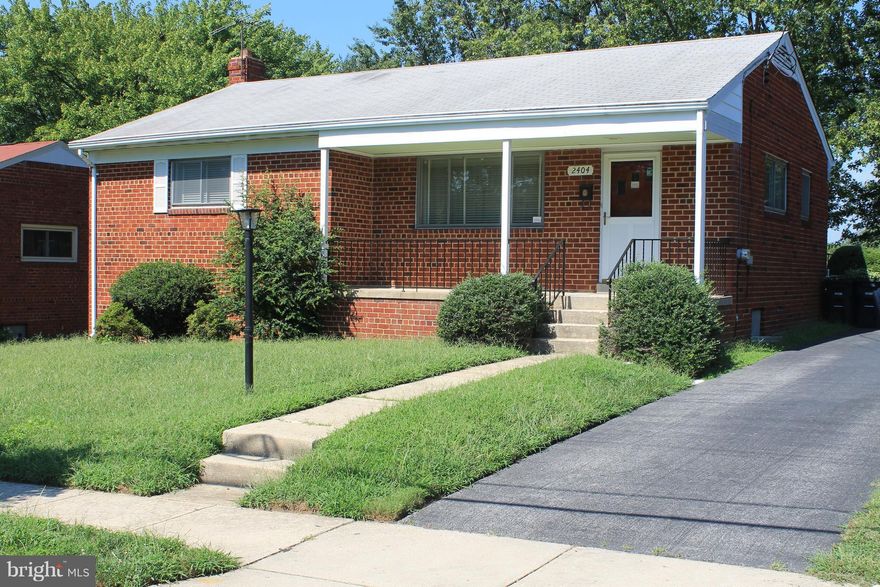 Original Owner of this 1956 Home.  This home has been cared for and updated through the years of ownership.  You will find original hardwood floors under the carpet in the living area and bedrooms, partially finished basement.  Also, a nice size fenced in backyard.  Convenient location to Beltway, Joint Base Andrews, Northern Virginia, and DC.  MUST SEE!!!