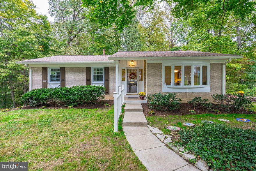 West Springfield Charmer! Culdesac setting on .62 acre landscaped lot backs to dedicated woods! Practically perfect Interior that delights thruout! Open & bright mid-centry modern style;outdoors come in thru Liv Rm 5-panel slider. Efficient modern KIT & Dining w/Bay Window. Fantastic Lwr Lvl:Rec Rm, 2 Walkouts, Bedroom Suite. Full-width Sun Deck w/awning, side Patio & Lwr Patio. Newer Roof/Windows