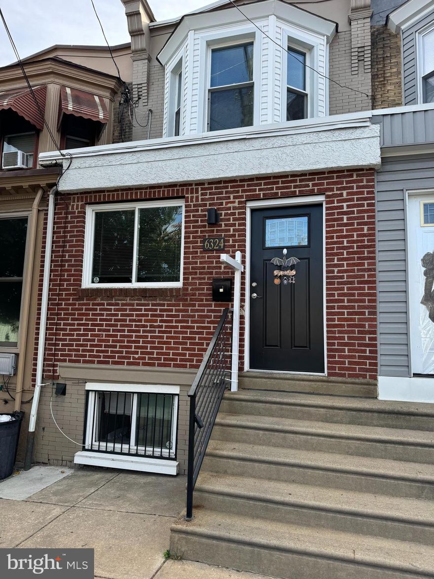 This gorgeous 3 bedroom 3 bathroom home is located in the Carroll Park section of West Philadelphia.  This beautiful home comes with Central A/C, a new roof, a new kitchen, new bathrooms and a fully finished basement.  The seller is offering the Refrigerator, Washer & Dryer with the home.  On-street parking is available in front of the home.  Public transportation is right outside at the corner.  This home qualifies for the Philly First Home Grant for First Time Home buyers & K-Fit for qualified home buyers.  Schedule your showing today to see this alluring row home!