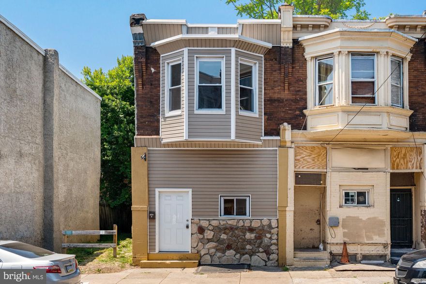 Are you in search of your forever home or an investment property? Look no further! This house is perfect for you. As you enter this magnificent house, you will be welcomed by a huge living room with a 12-foot-high ceiling, giving it a grand and open ambiance. The vinyl floor stretches across the entirety of the living room, providing a warm and cozy atmosphere. The kitchen is thoughtfully designed, featuring essential appliances such as microwave, stainless steel refrigerator, electric stove, and wooden cabinets with granite tops which are perfect for preparing delicious meals. This house offers a spacious basement that includes a convenient laundry area with a washing machine. Adjacent to the basement, you'll discover a fine bedroom and a nearby half bath, ensuring comfort and convenience on the lower level of the house. Moving to the second floor, you will find 3 bedrooms with large windows, allowing natural light to brighten up the room. Each bedroom is complete with a closet, offering plenty of storage space for your personal belongings. The bathroom on the second floor is well-designed and spacious. The backyard has a pleasant space with a wooden fence which would be great to enjoy a variety of activities. This house is just 1 minute away from the nearest bus stop and 3 minutes away from the closest train station. Don't miss this opportunity and schedule a tour now!