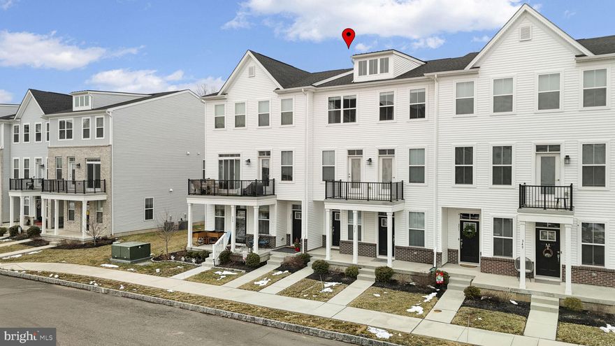 Welcome to 355 Foundry, a beautiful 3-bedroom, 2.5-bath townhome in the desirable Steelpointe community of Phoenixville. Designed with both comfort and functionality in mind, the open-concept main living level offers an inviting space perfect for everyday living and entertaining. The living room flows seamlessly into the kitchen and dining area, creating a natural gathering space. The kitchen is a standout feature, complete with stainless steel appliances, sleek countertops, a stylish tile backsplash, and a center island with additional seating. Just off the dining area, sliding glass doors lead to your private back deck—ideal for effortless indoor-outdoor entertaining. A convenient half bath completes this level. Upstairs, the spacious primary suite serves as a relaxing retreat, featuring plush carpeting, abundant natural light, and a generous walk-in closet. The en-suite bathroom includes a dual-sink vanity and a standing shower. Two additional bedrooms are also located on this level, each with easy access to a full hall bathroom. Enjoy low-maintenance community living with the added benefit of being just minutes from vibrant downtown Phoenixville, where you’ll find an array of shops, restaurants, and entertainment. With close proximity to major roadways, commuting is simple and convenient. This is an exceptional opportunity to own a great home in a prime location! Schedule your showing today!