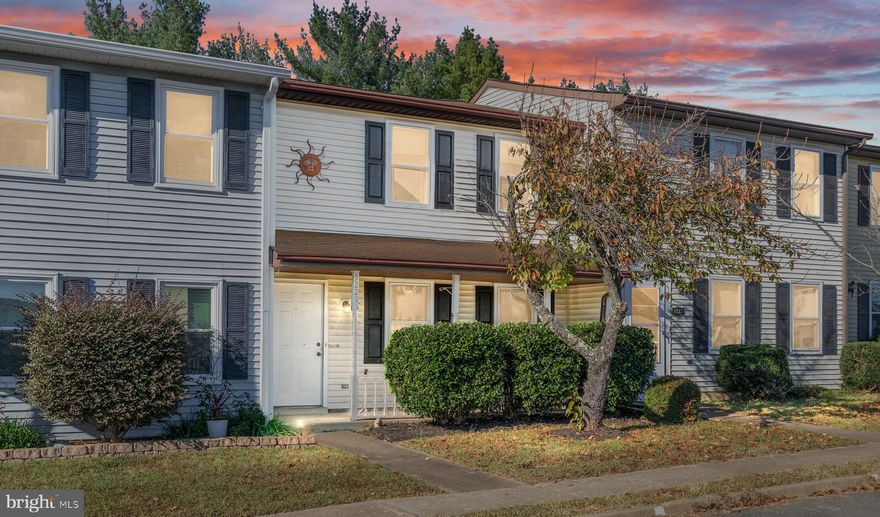 Welcome home to this phenomenal townhome in the heart of Fredericksburg. Buyers will enjoy 2 BR, 1.5 BA, 1,120 square feet, tons of updates and natural light throughout. Flaunting curb-appeal, this home truly shines with landscaping and full front porch. Be welcomed into a bright family room with beautiful flooring which flows effortlessly into the kitchen. The stunning, updated kitchen showcases modern cabinetry, quart countertops, new hardware and finishes, with stainless steel appliances and tile backsplash. Adjacent dining area is a great spot to enjoy an early cup of coffee, with views of your ultra-private backyard. Convenient half bath can be found just around the corner. Make your way upstairs to view a pristine primary bedroom as well as additional guest bedroom. Plush carpet, ceiling fans and heaps of closet space adorn each bedroom. Shared full hall bath features updated vanity and tub/shower combo. Not to be missed, a fantastic outdoor space is revealed through sliding doors, opening to private rear deck and yard space. Enjoy ultimate outdoor oasis with fenced-in backyard that also backs up to wooded area! Also, satisfy all your storage needs in the detached storage shed!
