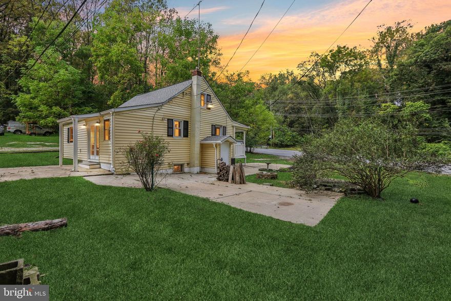 2 PARCELS — COMMERCIAL / RESIDENTIAL — Welcome home to this beautifully renovated 3BR, 1BA Cape Cod located in Kingsville at the Perry Hall line — offering the best of both worlds! Enjoy the convenience of Perry Hall with the peaceful, scenic surroundings of Kingsville in this one-of-a-kind property. Perfect for first-time homebuyers or anyone seeking comfort with opportunity, this charming home offers 1,010 sq ft of fully updated living space on a high-visibility Bel Air Rd parcel with flexible BL zoning — use it purely as your primary residence or explore a live/work setup that suits your lifestyle. Major updates include a new roof (2024) and extensive improvements in September 2025, including brand-new Pergo luxury vinyl plank flooring throughout, fresh interior paint, the front porch stained white with new lighting, new rear porch lighting, gutter guards installed all the way around, and a fully dry-locked basement. The property offers ample front parking plus a shared side driveway leading to additional parking on a rear pad with direct access to the backdoor, ensuring convenience for residential, live/work, or small business use. Also included is an adjacent .60-acre parcel with a scenic stream, mature trees, and direct access to Gunpowder Falls State Park — a rare amenity providing recreational space, a natural privacy buffer, or potential building opportunity (buyer to verify with Baltimore County). Many financing options available! Ask about 100% financing and rate buy-down programs as low as 4.375%, making this unique home even more attainable. With no other property like it on the market, this is your chance to own a move-in ready home with flexibility, charm, and long-term value in sought-after Kingsville.
