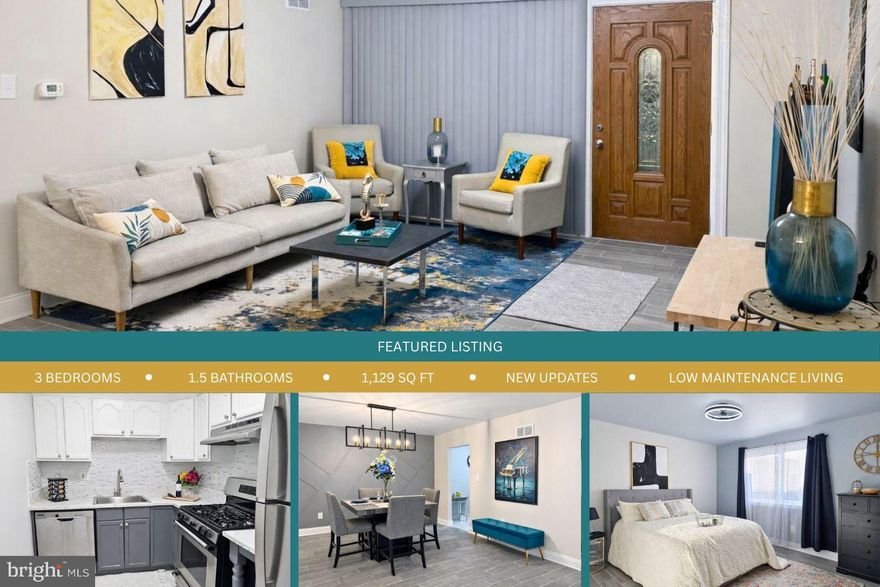 Enjoy easy, single-level living in this beautifully updated 3-bedroom, 1.5-bath home offering 1,100 square feet of comfortable living space. Ideally located just minutes from public transportation, shopping, dining, and everyday conveniences. Residents enjoy access to on-site laundry, an outdoor pool, playground, and ample parking. Condo fees cover water, exterior maintenance, pool access, and trash removal —making for low-maintenance living. Thoughtfully renovated and truly move-in ready which means there’s nothing left to do but move in and relax.