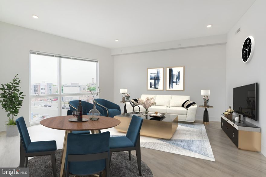 *Available NOW!*

Welcome to 1622 Point Breeze Avenue! Located in the blossoming Point Breeze neighborhood of Philadelphia this beautiful brand new apartment community is the latest addition to the fast growing corridor along Point Breeze Ave and features 57 luxury apartment homes along. All units showcase design driven high end finishes, abundant space and access to excellent communal amenities – as well as Central Air/Heat and In-Unit Washers/Dryers. Upon entering any of the apartment homes you are welcomed with an abundance of natural light flowing through large windows in the open-concept kitchen, living space and bedrooms. Kitchens are equipped with plenty of countertop and cabinet space, modern tile backsplashes, stainless steel appliances, and gorgeous hardwood flooring throughout. Generous living areas host large windows and plenty of space for your furniture or home office space. Bedrooms will comfortably fit a queen sized bed and offer plentiful closet space! The stunning bathroom spaces feature designer tile in the tub/shower combos beautifully accenting the finishes throughout this space. Finally, on top of it all, the building also offers a package room, a bicycle storage room, and a spacious communal roof deck with a sweeping view reaching all the way to the center city skyline! Conveniently located close to everything South Philadelphia has to offer, including the Stadium District, Area Highways, & tons of local hip cafe’s, restaurants, and breweries. Don’t miss your opportunity to be a part of this exceptional apartment community. Schedule a tour with our agents today and discover your new haven in Point Breeze!

Lease Terms: Generally, 1st month and 1-month security deposit are due at, or prior to, lease signing. Landlord may require other terms such as last month's rent upfront—$ 65 application fee per applicant. Tenants are responsible for: electricity, gas (if applicable), cable/internet, and a $10/mo technology fee. Water is a flat monthly fee of $60. Additional fees or requirements may be applicable for units with Homeowners or Condo Associations.  Landlord Requirements: Applicants to make 3x the monthly rent in verifiable gross income, credit history to be considered, have no evictions within the past 5 years, and must have a verifiable rental history with on-time rental payments. Exceptions to these criteria may exist under the law and will be considered. Cosigners will be considered.

*Price reflects the net effective rent after a 1-month credit is applied for $1,345/mo.
*Pets are conditional on owner's approval and may require an additional fee; Dogs under 35lbs are permitted with owner approval. $50/mo pet rent required if accepted.
*Photos of multiple units in the building. Finishes will match, layouts may vary.