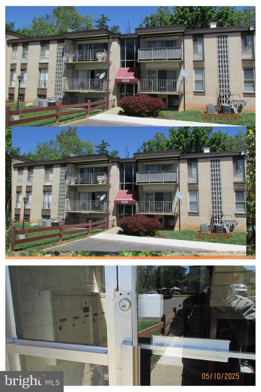 Three Bedroom Condo in the heart of Bladensburg!  Ready to move in, yet does needs some TLC.  Seller prefers to sell as is.  Located on the back side of the Building, with a balcony view of the wooded area. Secured Main Building Entrance.  Located close to the Bladensburg Waterfront Park, Mount Rainier nature Center, the Bladensburg Community Center, and Kenilworth Park Aquatic Gardens. It's also perfect for Downtown Commuters and only 2.4 miles to the Deanwood Metro Station.