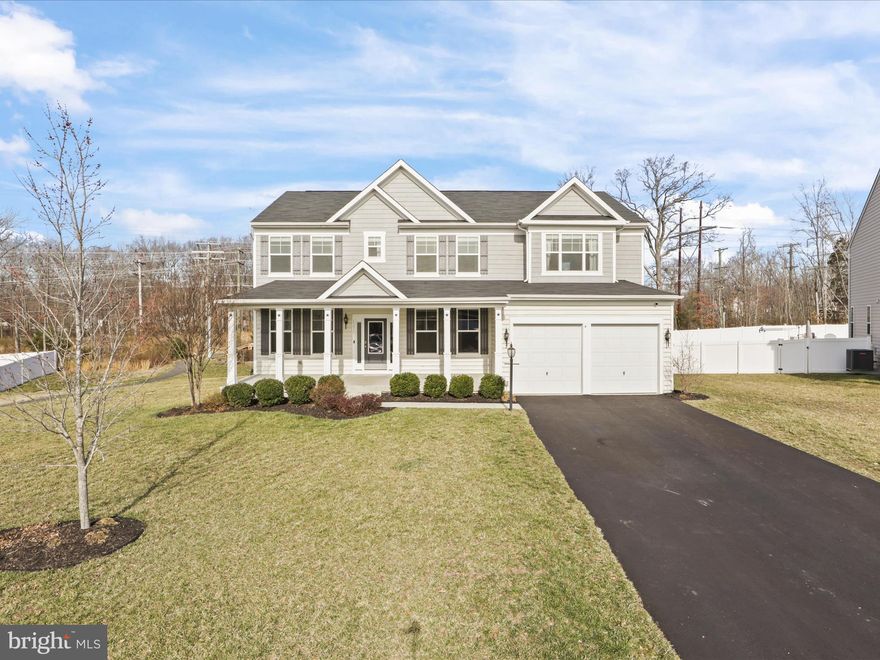 *Sundays Open house has been canceled Offer accepted*

Welcome to Aerial View in Eagles Point this beautiful home features 5 Bedrooms and 5 Full bath. 3 story home with upgraded large front porch features a fully finished basement with a bedroom, full bath and storage room. This home fits any families needs. The home is wired for guardian or ADT alarm system or if you prefer just a ring doorbell.

On the main floor you will be greeting by gorgeous hardwood floors and brand new carpet. This open concept home also features an updated full bathroom, 2 story Stone Gas fireplace to cozy up in the winter time, an updated Great room with high ceilings great for entertaining and also a bump out living room adding extra space and natural light. In the Grand Kitchen you will find upgraded herring bone tile backsplash, Gas cooktop and an Upgraded double oven. The kitchen as has an upgraded audio system Klipsch wired within home.  This audio system is also in the master bedroom and surround sound 5.1 audio klipsch in the basement.  On this main floor lots of wonderful memories with friends and family will be made. 

Upstairs you will find 4 bedrooms and 3 full bathrooms with a hallway bathroom, ensuite bathroom and primary bathroom. All the bedrooms have brand new fresh carpet and all the bathrooms feature Luxury tile. The spacious primary bedroom has a walk in closest and ensuite bathroom with double shower, double sink, jacuzzi tub, and board & batten.  So many custom features making your evening as relaxing as possible before bed. 

The Walkout Basement features a full bathroom, bedroom,  upgraded wet bar and a large family room. The perfect space to enjoy movie nights. The basement also has a storage room that can be converted to a small room.  2 HVAC units to split the home. The HVAC accessible controls in the master bedroom and near the kitchen for convenience. 

One of the more special private lots in the neighborhood with mature tree growth in the back yard. You can enjoy your coffee on the back deck in peace and privacy. 

In the highly desired community of Eagles Point it has many amenities such as the clubhouse, pool, tennis court, basketball court, walking paths, tot lots and much more. With close proximity to route 1, I 95, Fort Belvoir, Quantico, Potomac Mills, Stonebridge, Leesylvania State Park and the VRE. The location of the home offers so much for commuters and any family size/ lifestyle.