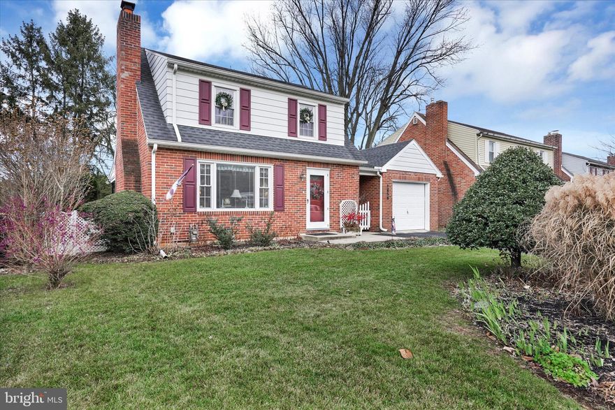 A warm inviting home with charm & character in move-in condition.  Spacious Living Room w/hardwood floors, a large picture window allows lots of natural light & a wood burning fireplace with recessed lighting above.  The living room is open to the formal Dining Room with hardwood floors.  The kitchen is updated with beautiful light-stained maple cabinets, a pantry cabinet, updated laminate floor & stainless-steel appliances. The 2nd floor has an updated Full Bath with a linen closet & two Bedrooms, one of which has 2 closets. Both bedrooms have beautiful hardwood floors & ceiling fans.  The basement is unfinished & offers great storage space with built-in wall storage units & washer & dryer hook-ups.  There is lots of potential to finish in the future to add additional living space.  The back door from the kitchen leads out to the covered rear patio & the beautiful backyard. It has privacy fencing on 2 sides & could be fully fenced by adding a fence along the back. There is an open patio area, a breezeway between the house & the garage & lots of perennials planted with something in bloom throughout the seasons!  The 1 car garage offers built-in wall storage units great for keeping organized & utilizing the space. It also has an electric opener. This home is maintenance free, gas heat & central a/c, replacement windows & a 5-year-old roof!! Take a look at this beauty before it's gone!