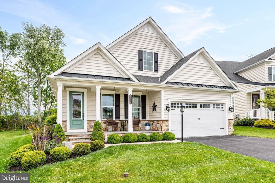 Welcome to 1218 Sculthorpe Drive, a single-family home in the sought-after Woodlands at Greystone, where luxury living meets the beauty and charm of Chester County. This exceptional home offers thoughtfully designed living spaces, elegant finishes, and a private setting that makes everyday living feel like a retreat.

Step inside through the stunning foyer featuring crown molding, charming designer wallpaper and an inviting atmosphere that immediately feels like home. A dedicated private office provides the perfect work-from-home set-up or flex space to suit your lifestyle.

At the heart of the home is the beautifully appointed kitchen, complete with an oversized island with seating for four, crisp white quartz countertops, and upgraded Monogram appliances. The open layout flows seamlessly into the main living and entertaining spaces, including a main living room with an inviting gas fireplace, creating an ideal setting for both everyday living and hosting guests.  The main level also includes a convenient laundry room, and a tranquil primary bedroom, complete with walk in closets and a spa-like bathroom with upgrades such as curbless shower, frameless shower door and separate water closet.  The main level is completed by a guest room and full bathroom.

The fully finished walkout basement expands the living space even further.  It includes a recreation space, gym area, and a guest suite with its own full bathroom — perfect for visitors or an additional private retreat. An ample storage space adds both convenience and functionality to the lower level.  The basement also has a walk out entrance to the backyard.

Additional attributes include an attached two car garage, custom window coverings, upgraded lighting, and a serene outdoor deck overlooking a private lot.  

Nestled in the heart of Chester County, the Woodlands at Greystone community offers residents a lifestyle that blends luxury living with natural beauty and everyday convenience. Enjoy scenic walking trails, preserved open space, and beautifully landscaped surroundings, all while being just minutes from downtown West Chester’s renowned dining, shopping, and entertainment. Residents appreciate the community’s peaceful atmosphere, easy access to major commuter routes, and proximity to parks, golf courses, and top-rated schools. Woodlands at Greystone also features resort-style amenities including a clubhouse, fitness center, pool, pickleball and bocce courts, creating a true neighborhood experience designed for both relaxation and connection.