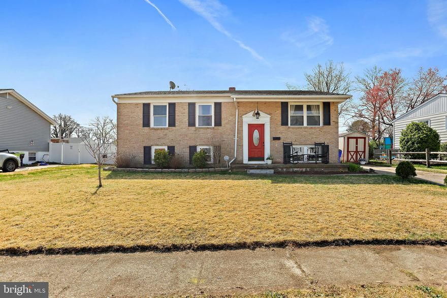 Is location important? Nestled in the tranquil neighborhood of Edgewood Meadows, this beautifully maintained split-foyer home sits gracefully off the road, offering a lush front lawn adorned with vibrant garden beds. A welcoming covered front porch invites you inside, where warmth and comfort await.
Upstairs, the main living area showcases hardwood floors that flow throughout the living room, dining area, and three spacious bedrooms. Double picture window in the living room fills the space with natural light, creating a bright and airy ambiance. The open-concept kitchen and dining area are perfect for entertaining, featuring a large peninsula, elegant Gull Wing Gray shaker cabinets, and a sleek stainless steel appliance package. Just off the kitchen you can expand the entertaining or easily access the grill on your deck overlooking the fenced back yard. The lower level offers even more room to spread out, boasting a generous family room, an additional rec room, and a fourth bedroom—ideal for guests or a home office. A full bath and dedicated laundry area add convenience to this functional and versatile space. 

Situated approximately 20 miles northeast of Baltimore, Edgewood offers residents convenient access to major transportation routes, including Route 40 and I-95. The Edgewood MARC Train Station is 5 Minutes away and provides additional commuting options, making travel to Baltimore, D.C. and surrounding areas straightforward and efficient. With its thoughtful design, charming curb appeal, proximity to modern amenities, and convenient travel options, this home is a must-see! Schedule your showing today and experience the rich heritage and vibrant community of Edgewood Meadows for yourself.