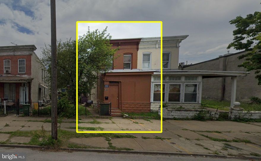 Investor opportunity with this 2-unit property featuring a 1BR/1BA unit and a 2BR/1BA unit, both currently occupied and generating income. Located near major employers including MedStar Harbor Hospital, UMMC, CSX rail operations, Port of Baltimore, and Amazon fulfillment centers.

Situated along Annapolis Rd with easy access to Patapsco Ave, main commuter routes, and multiple nearby bus lines. Close to the Westport Light Rail Station, offering connections to downtown, BWI, and Metro/MARC systems. The area also provides a solid Walk Score, with access to local services, transit, and daily conveniences.

Important: Property is being sold subject to short sale approval. All buyer offers must include the required Short Sale Contingency Addendum.