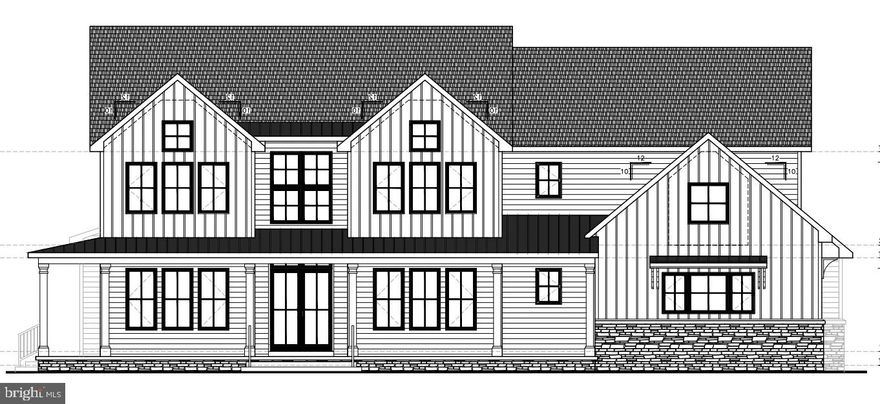 Welcome to Estates at Tollgate Farm.   A limited opportunity to build your dream home in an exclusive cul-de-sac of luxury homes in New Hope by Triumph Building Group...Winner of 2019 Pennsylvania HOME OF THE YEAR AWARD! A rare opportunity exists to have Triumph build your custom, new home on one of the 2-4.8 acre picturesque home sites.  Estate at Tollgate Farms offers quiet country living with an excellent location and easy access to major roadways, shopping, restaurants.  Located in the highly sought after, Central Bucks School District.     This 5 Bedroom 4.5 Bath home features siding and stone accents with a spacious wrap around covered porch to welcome your guests.  Dramatic two story foyer, with views through to the soaring 2 story Family Room.   A main floor guest suite and private office/study.   Open first floor plan with a gourmet kitchen open to a formal dining room featuring windows to maximize the view out of every window.  The kitchen features a large center island with seating overlooking a family room with gas fireplace creating an open floor plan.   The second floor features the Primary Bedroom suite,  luxurious bath with a large double vanity,  separate make-up vanity, a free standing soaking tub, over sized shower with seat, linen closet and two walk in closets!   Bedrooms 2 and 3 are large, each with a oversized closets and share a bath with dual vanity.  Bedroom 4 is en-suite with its own private bathroom and walk in closet. The second floor laundry room with laundry tub and large walk in closet add to this homes convenience and easy living.  The full basement features a 9' basement ceiling height and is ready for finishing.  This to be built home has it all and can be customized to be meet every dream and need!  Lot 6 is situated on over 2.28 acres- your home will have a picturesque view from every window. 
Stunning private retreat feels like a vacation without having to pack...   
Easy commuting to NJ and New York.
Contact Agent for more information.*   Photos shown are of custom homes.    Additional floor plans are available and vary in price or, we can design your custom dream home with you!  Pictures are of a custom Model Home and are for representational purposes and a sample of builder's work.  Rendering and plans may contain upgrades, not included in the base price.  The listed model is an example of a home that can be built on this home site.  Contact listing agent for additional details available upon request.