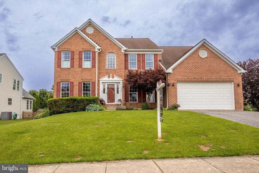 ***BUYERS CONSIDERING FORWARDING AN OFFER PLEASE SUBMIT BY TOMORROW, TUESDAY 6/3 BY 9PM***SELLERS ARE MAKING A DECISION ON WEDNESDAY 6/4***

Welcome Home to Your Dream Colonial!

Looking for a spacious and inviting home in the desirable Amyclae Estates? Look no further! This stunning 3618 sq ft. brick-front colonial is located on a private cul-de-sac, making it perfect for families who value peace and privacy. With 4 bedrooms, 2.5 baths, and many updates, this home has everything you need and more!

As you arrive, you'll immediately notice the charming curb appeal that this home offers. Step inside, and you'll be greeted by a bright and open foyer that sets the tone for the rest of the house. This area seamlessly flows into an office or den, complete with elegant French doors. Perfect for those who work from home or need a quiet space to study, this room adds a touch of sophistication.

Heading further into the home, you’ll find a spacious formal living room and dining room. The large windows throughout the main floor fill these rooms with tons of natural light, creating a welcoming atmosphere for family gatherings or entertaining guests. The dining room features a lovely bay window, making it the perfect spot for enjoying meals with a view.

The heart of the home is the updated kitchen, which opens up beautifully to the family room. This spacious area is highlighted by a cozy gas fireplace with custom tile surround, making it the ideal place for family movie nights or entertaining friends. The kitchen is a chef's dream, featuring brand new quartz countertops, new cabinets, and brand-new appliances—all updated in 2023! This design makes cooking a true pleasure, and there's even a convenient entrance to the laundry room, garage, and the porch.

Step outside to your private fenced-in backyard where you'll find a screened-in porch—your retreat for quiet mornings or evening relaxation. There’s also a deck that extends the outdoor living space, giving you plenty of room to enjoy your backyard.

As you make your way upstairs, you’ll discover a large primary bedroom, offering a comfortable space to unwind after a long day. The primary bathroom is a well-appointed space designed for relaxation. Additionally, you’ll find three more bedrooms that are spacious enough for family or guests, along with an upgraded hall bath.

But that’s not all! The finished basement adds tons of versatility to this home. With a newly carpeted family room, a workout area, and a large storage/utility room, there is enough space for everyone’s needs. The storage room even has a rough-in for another bathroom, providing endless possibilities for personalization.

This home has seen many updates that you will surely appreciate: dual zoned HVAC and A/C (2019), a hot water heater (2018), and a repaved driveway (2019). The carpet in the basement was just installed in July 2023, and other updates include the dining room bay window (2018) and bathroom upgrades (half bath, 2019; hallway bath, 2020; primary bath, 2012). The screened-in porch was built in 2015 and the roof was replaced in 2008, ensuring peace of mind for years to come.

With fresh paint throughout, this home is move-in ready, waiting for you to make it your own. Don't miss your chance to own this fantastic property in Amyclae Estates. Call today to schedule your private tour and make this dream home yours!