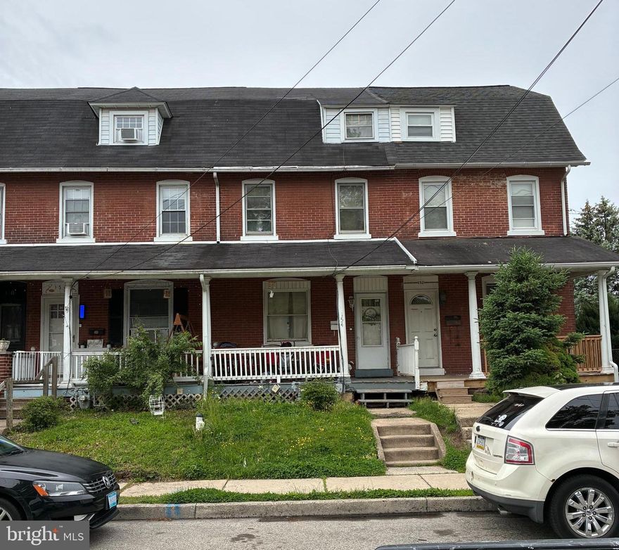 Great opportunity for a first time homebuyer or investor in Lansdale. This tenant occupied property currently produces $29,940 in annual rental income with a month to month lease, providing flexibility for investors or future owner occupants alike. The home has solid bones and excellent potential for cosmetic updates and added value.

Priced to reflect its present condition, this property is ideal for someone looking to build equity and capitalize on future appreciation. Conveniently located near parks, train station, shopping, restaurants, and major commuter routes, it offers both accessibility and long term potential. Whether you are looking to expand your investment portfolio or purchase your first home, this property offers immediate income and future upside.