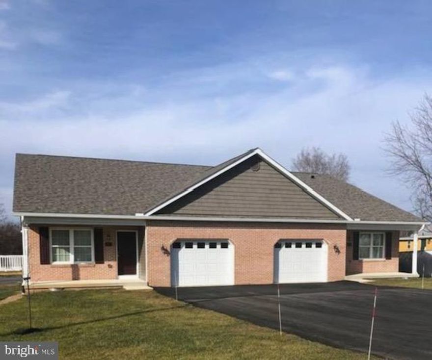 1584 Sq. Ft. Duplex Unit #B on private lot. Completed in 2020, this duplex is in excellent condition. Situated in very quiet neighborhood which is close to main routes, shopping and schools. This duplex features, three bedroom, 2 full baths. Hall bath with shower/tub, master has walk-in shower for versatile needs. Kitchen comes with all stainless steel appliances and kitchen pantry. While dining, you can look out sliding glass doors onto the patio. Living room, kitchen and dining room area are open floor plan. Laundry room comes with washer and dryer, storage closet and a drying rod. Asphalt driveway with 3 vehicle parking spaces. Driveway is shared with side #A. Single car attached garage with remote entry. Public water, sewer, electric and cable are paid by the tenants along with once a year fire and ambulance fees. Internet ready thru Comcast. Total electric heat pump and the vents are on the walls. Tenants must maintain outside perimeter such as mowing the grass and snow removal. No pets, non smoking. 

Must show proof of 3X the rent in income per month. All utilities are tenants responsibility (public water, public sewer and cable.) Mowing the grass and snow removal are also tenants responsibility. Large over sized trucks, campers and etc. are prohibited in the front parking spaces. So are any and all non operational vehicles for storage. No pets, non smoking.