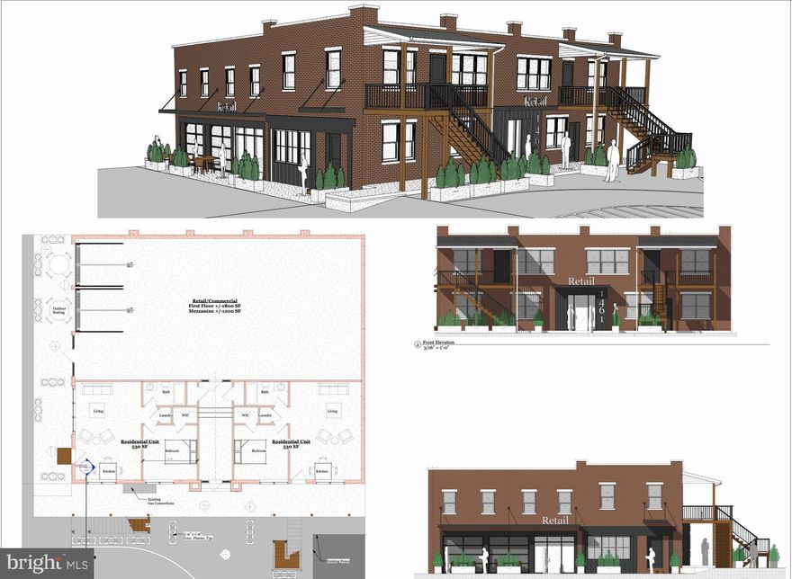 For Rent in West York! Versatile commercial or retail spaces approximately 700 to 1,000 sq. ft  offering customizable spaces build to fit the needs of your business. Flexible leasing options are available—spaces can be rented together or separately. Offering customize retail spaces design to fit the needs of your business. Extensive upgrades to this building and the adjacent property are currently in progress, and are anticipated to drive increased retail traffic in the area. Providing a great opportunity if you have a small business and are looking for a space to set up please contact us for details, also see photos for floor plan and layout.