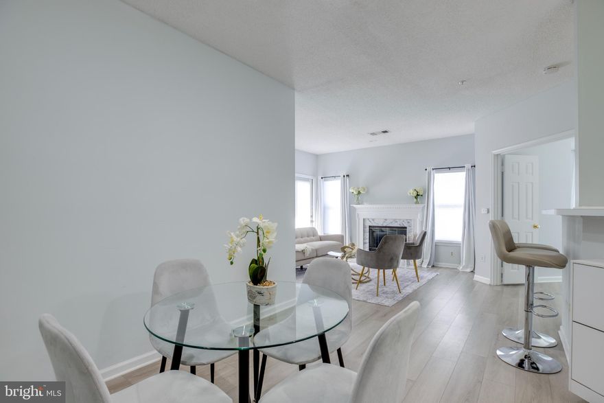 Stylish and Functional Living at an Exceptional Value. Priced competitively at $2350/month,  this two bedroom, one and a half bath condominium home features a spacious light-flooded living area that seamlessly connects to the kitchen and dining area with breakfast bar — a design that works for everyday meals and entertaining alike.
The brand-new full bathroom boasts modern fixtures, a spacious vanity with ample storage, and elegant tile work in the shower/tub combo. 
Thoughtfully designed closets feature open shelving, hanging rods, and a central bank of drawers.  Near the entryway, a dedicated shoe cabinet helps maintain a tidy and clutter-free home from the moment you walk in. Whether you're a minimalist or a collector, this home makes it easy to stay organized.
Enjoy Sanderling’s offerings: fitness room, clubhouse, swimming pool, court for racquetball (or peppering a volleyball!) and relaxing trails stretching into the neighboring community. Also within walking distance: sample delicious around-the-world cuisines, shop budget-friendly groceries at nearby Lidl, Giant and Lotte; and enjoy regular visits to your pick of hair and nail salons, the regional library, or Cinemark. 
Don’t miss your chance to make this exceptional condo your next home and year-round base for staycation-fun!