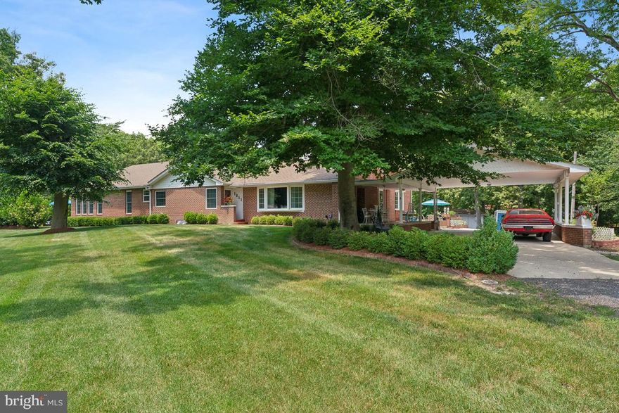 RARE 3.9-ACRE PRIVATE SANCTUARY - Discover the ultimate blend of privacy and luxury in this sprawling 4-bedroom, 4.5-bath brick rambler, perfectly situated on nearly 4 acres of serene Accokeek landscape. Designed for modern living, this home offers a rare layout where EVERY bedroom features its own private en-suite bath, ensuring unmatched comfort and privacy for family and guests.

Step inside to gleaming hardwood floors and a spacious primary retreat complete with a private sitting area. The fully finished lower level is an entertainer’s dream, boasting a custom wet bar, home gym, and flexible living zones for movie nights or extended stays.

Enjoy quiet mornings in the screened gazebo or host gatherings on multiple patios overlooking your private acreage. No HOA! Minutes to commuter routes, shopping, and dining, yet worlds away from the noise. This is the standout opportunity you’ve been waiting for—schedule your tour today!