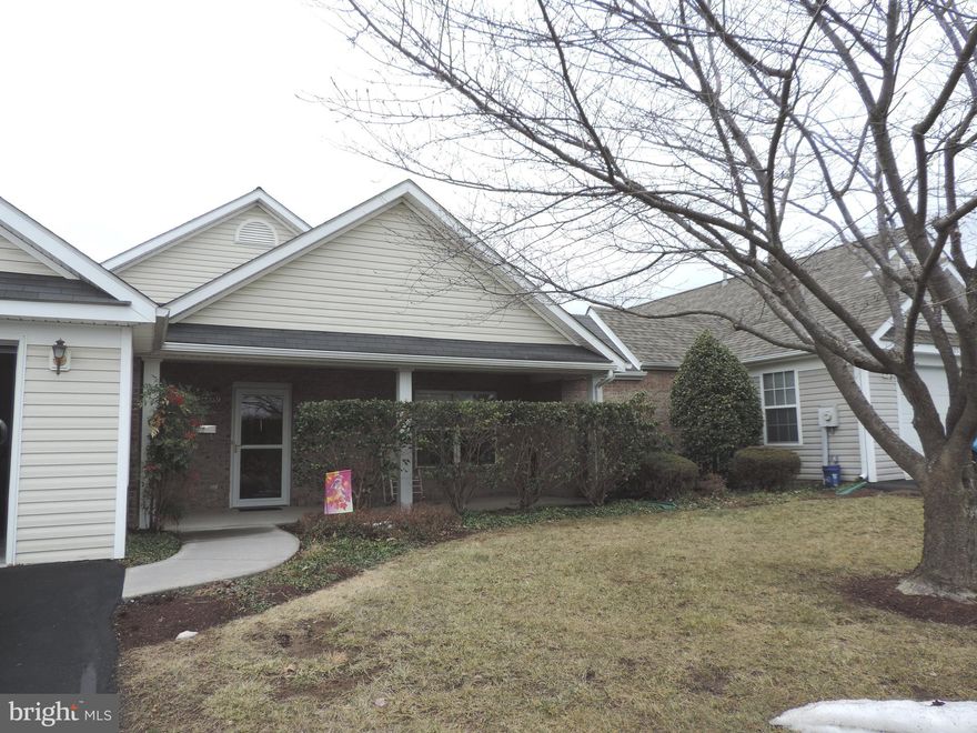 Must see this charming 2 bedroom, 2 full bath home in the quiet 55+ neighborhood of Woodbrook Village in Winchester.  The inviting Club house has a kitchenette for gatherings and a small library for your reading enjoyment.   The home has newer appliances that convey, new washer and dryer 2016, new Heat pump and compressor 2019, new dishwasher 12/2020, New refrigerator 3/2021     Maintenance free living.  HOA costs cover lawn care , road maintenance and snow removal.