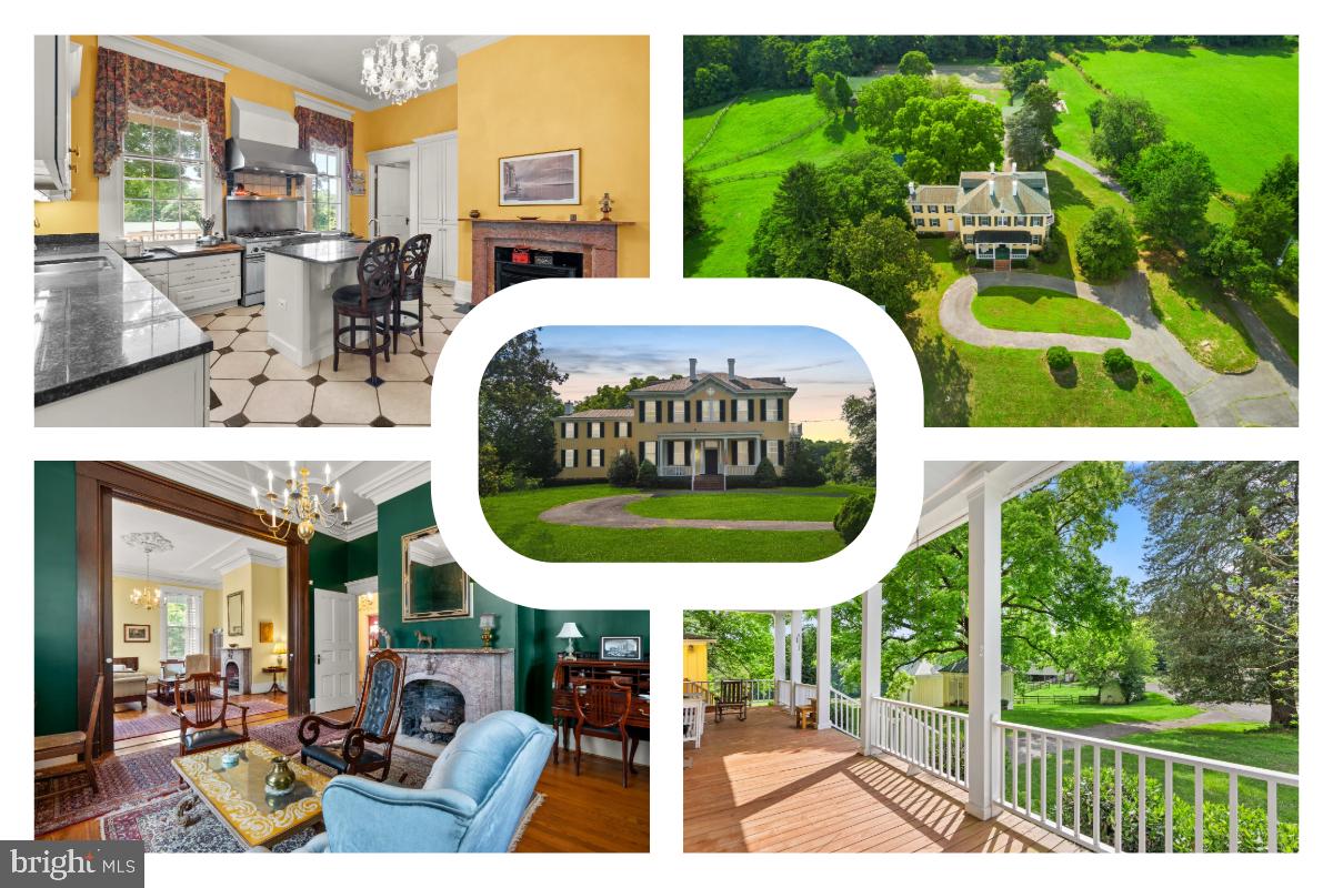 Welcome to Waverly Mansion—an extraordinary equestrian estate and historic landmark set on over 7 acres of gently rolling land, with the option to purchase additional surrounding acreage. Ideally located within the protected Rural Tier and bordering the 6,000-acre Patuxent River Park with its miles of wooded riding trails, this rare property blends historical legacy, refined living, and premier horse facilities—just minutes from Washington, D.C. and Annapolis.
Built in 1855 by tobacco grower John W. Burroughs, Waverly Mansion is a stunning example of Italianate Victorian architecture, notable for its rare Big-House two-staircase layout. The grand, three-story floating staircase greets you in the entry hall, flanked by twin parlors, a formal dining room, and a thoughtfully renovated kitchen. The home’s intricate moldings, original woodwork, marble mantels, and soaring ceilings speak to its craftsmanship and preservation. The spacious upper-level bedrooms include a luxurious primary suite with spa-style bathroom, utility room, and walk-in closet—all modern enhancements that were added with great care and respect for the home's character.
Extensive structural and aesthetic restoration has been completed, guided by a historic preservation specialist who also worked on windows at the White House. Exterior repairs used ship-grade wood originally imported from England in the 1800s. Updates include chimney restoration, installation of gas fireplaces, a wood-burning stove, new porch flooring and rails, and a stabilized front porch.
For the equestrian enthusiast, the property features a professionally designed dressage arena with quality footing and drainage, multiple board-fenced paddocks with run-ins, and a 12-stall barn (two stalls function as run-ins). Additional features include an indoor wash area, owner’s and boarders’ tack rooms, a manure pit, and a well-appointed apartment—ideal for a tenant or barn manager. Several outbuildings echo the estate’s historic style, including the original smokehouse, summer kitchen, and a small animal barn.
Whether you're drawn by its equestrian infrastructure, historical relevance, or the serenity of country living near the city, Waverly Mansion offers a truly unmatched lifestyle. A timeless estate where horses roam, history lives, and no detail has been overlooked.
***Seller also owns additional adjacent acreage that may be subdivided. Open to negotiation.***