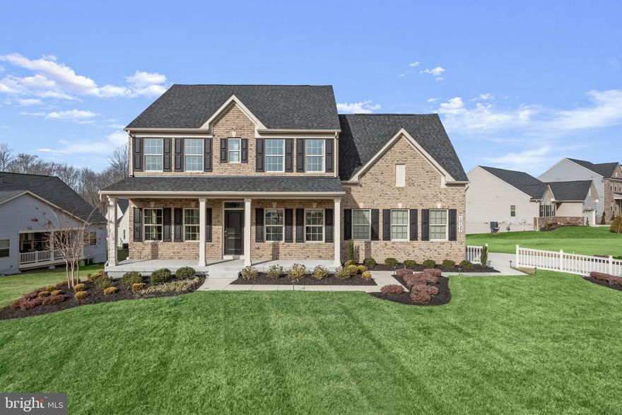 Seller has received multiple offers and is asking for best and highest by 12pm Sunday July 23rd, 2023. ---This stunning four-bedroom, three and a half bathroom Powell model home is located in the highly sought-after Canter Creek neighborhood, built by Ryan Homes. It boasts a beautiful and comfortable living space set on a fantastic corner lot. As you approach the home, you are greeted by a covered front porch, perfect for enjoying your morning cup of coffee or relaxing outdoors. The exterior of the home presents an attractive curb appeal with beautiful landscaping. Showcasing a modern neutral color theme, an open-concept floor plan, and sun-filled windows that create a bright and inviting atmosphere. The interior features recessed lighting, luxury vinyl plank flooring, and plush carpeting for added comfort. The living room offers a versatile space to unwind or can be utilized as an office area for those who work from home. The gourmet eat-in kitchen is a standout feature of this home, fully equipped with gorgeous quartz countertops, a center island with a breakfast bar, a pantry, a tile backsplash, and 42" cabinets with lighting underneath. Stainless steel appliances, including a gas range, wall oven, and built-in microwave, complete the stylish and functional kitchen. Adjacent to the kitchen is a spacious dining room that can accommodate gatherings of any size and sliding glass doors provide a lovely view of the yard and bring in abundance of natural light. The family room, located off the kitchen, is the perfect spot to kick back and relax. On the main level, you will also find a mudroom with access to the two-car garage and a half bath. Upstairs, the primary bedroom suite is a retreat in itself, featuring a tray ceiling, two large walk-in closets, and a private bathroom highlighting an oversized glass-enclosed walk-in tile shower, a dual sink vanity and linen closet. Another three bedrooms, a second full bathroom and a convenient laundry room complete the upper level sleeping quarters. The finished lower level offers an expansive recreation room that is ideal for hosting get-togethers and parties with ample space for various activities. Additionally, the lower level includes a third full bathroom, and a large storage room. Canter Creek is a community that offers a relaxed living environment with convenient access to Routes 4, 5, and 301, as well as Joint Base Andrews. It is also located just minutes away from the Capital Beltway, providing easy commuting options. The neighborhood is in close proximity to a wide selection of shopping, dining, and entertainment options, ensuring a vibrant and enjoyable lifestyle.