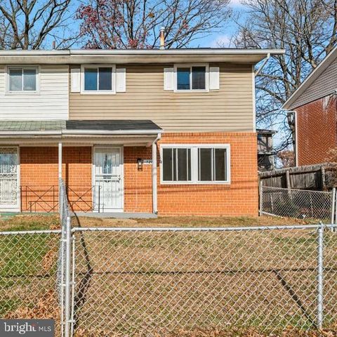 7214 G STREET CAPITOL HEIGHTS MD 20743