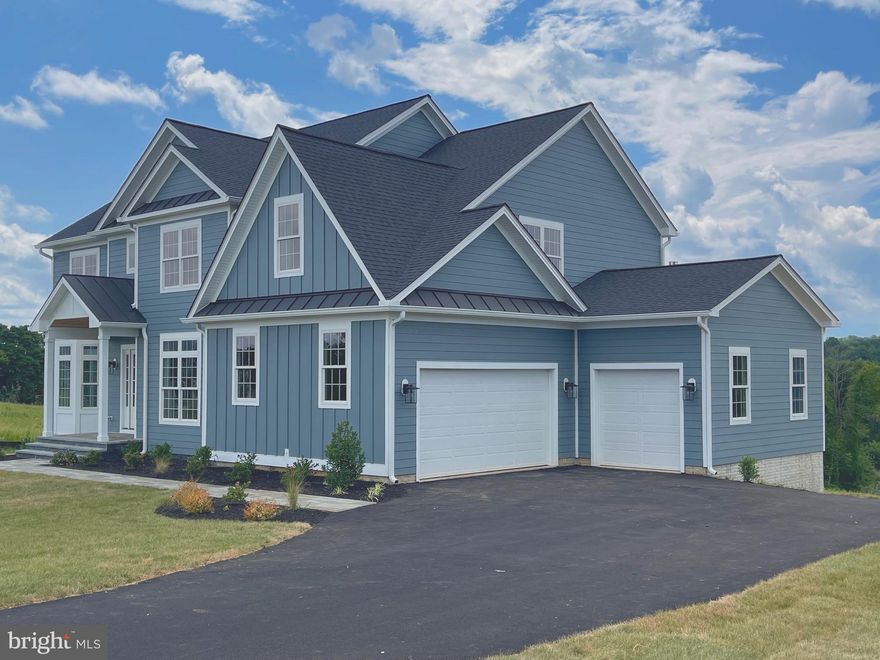 Located in Ketocktin Farm Estates West, a new subdivision near Shenstone Farm development, minutes from Leesburg, this 2.3 acre lot is a great opportunity for those looking for a new construction home in an established Loudoun County neighborhood.  With beautiful views, this is an amazing opportunity to own new construction while remaining close to Historic Leesburg and the surrounding area. With access to Route 7, this recently approved development, Ketocktin Farm Estates West, has the perfect mix of established neighborhood and new construction.  This 5 bedroom/5.5 bathroom custom home boasts first and second floor primary suites as well as ensuite bathrooms for each bedroom.  The main level offers 10 foot ceilings and an open concept, gourmet kitchen.  A first floor spacious morning room is an ideal spot to have breakfast and coffee while enjoying scenic views.   Elevations in the pictures show some of the possibilities and standard features include (HardiePlank , covered front entry, 3-car garage, trim and moulding package, open concept chef's kitchen with oversized  double island, upgraded cabinets, granite, stainless appliances, etc.). This home has a three car garage, main level primary suite, and deck to be build to suit to enjoy the majestic views.  This custom dream home was built by Battle Street Builders.  With a 30 year history of custom homebuilding in the Northern Virginia area and completed projects spanning from the DC Metro Area to more private projects in Western Loudoun, you can trust Battle Street’s established reputation.  This home is complete and move-in ready.